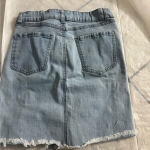 Women’s light blue skirt